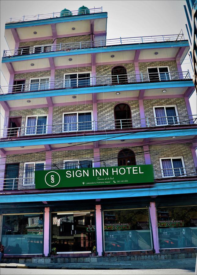 Oyo 193 Sign Inn Hotel Pokhara Kültér fotó